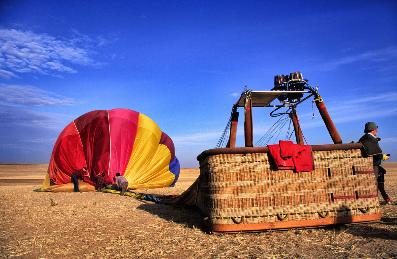 Globo en Segovia